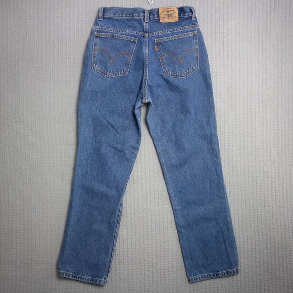 Levis 1980's Orange Tab Vintage Blue Denim Jeans - Picture 1 of 12